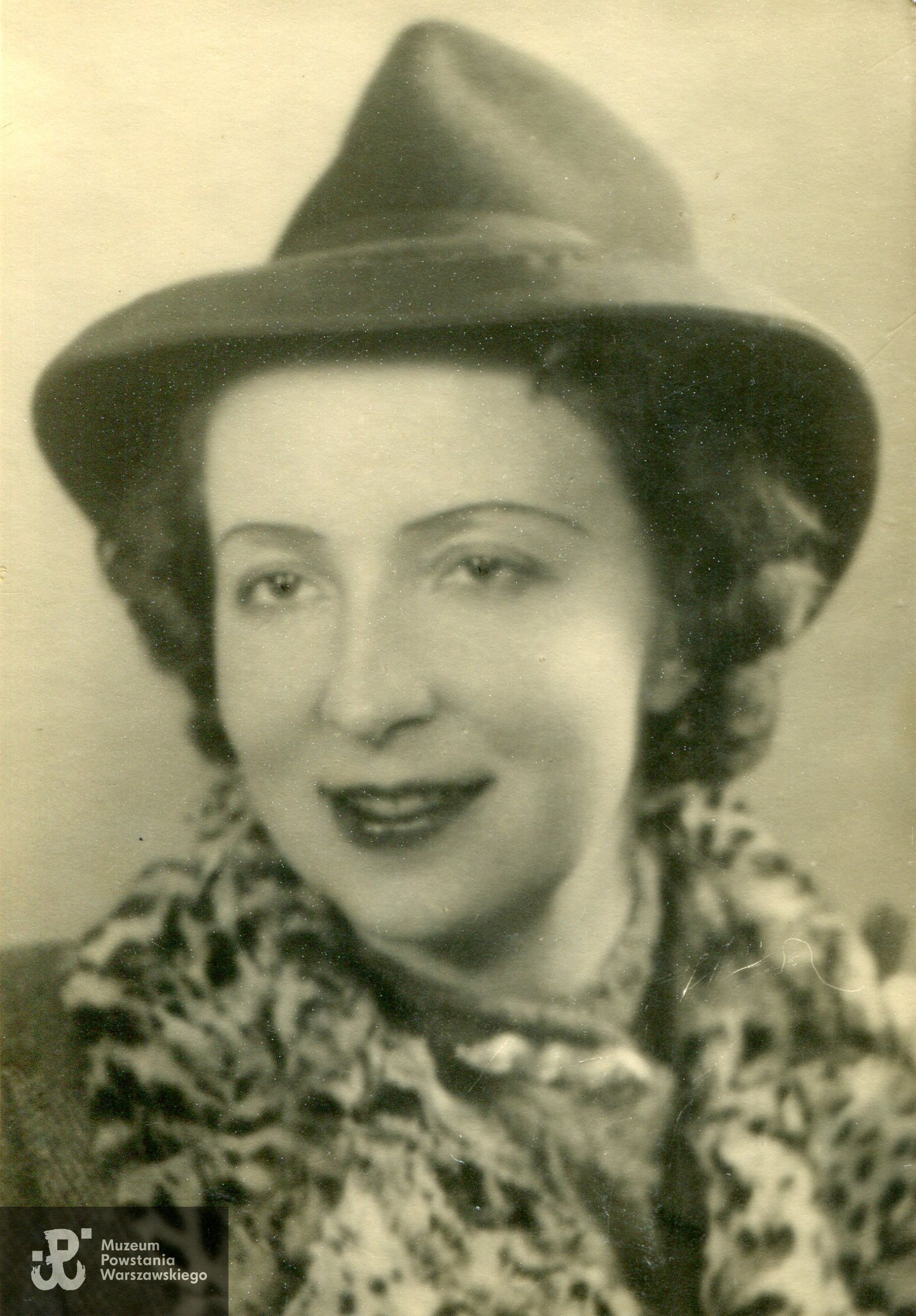 Genowefa Kurkowska (1906-1944), fotografię udostępnił Pan Piotr Kurkowski