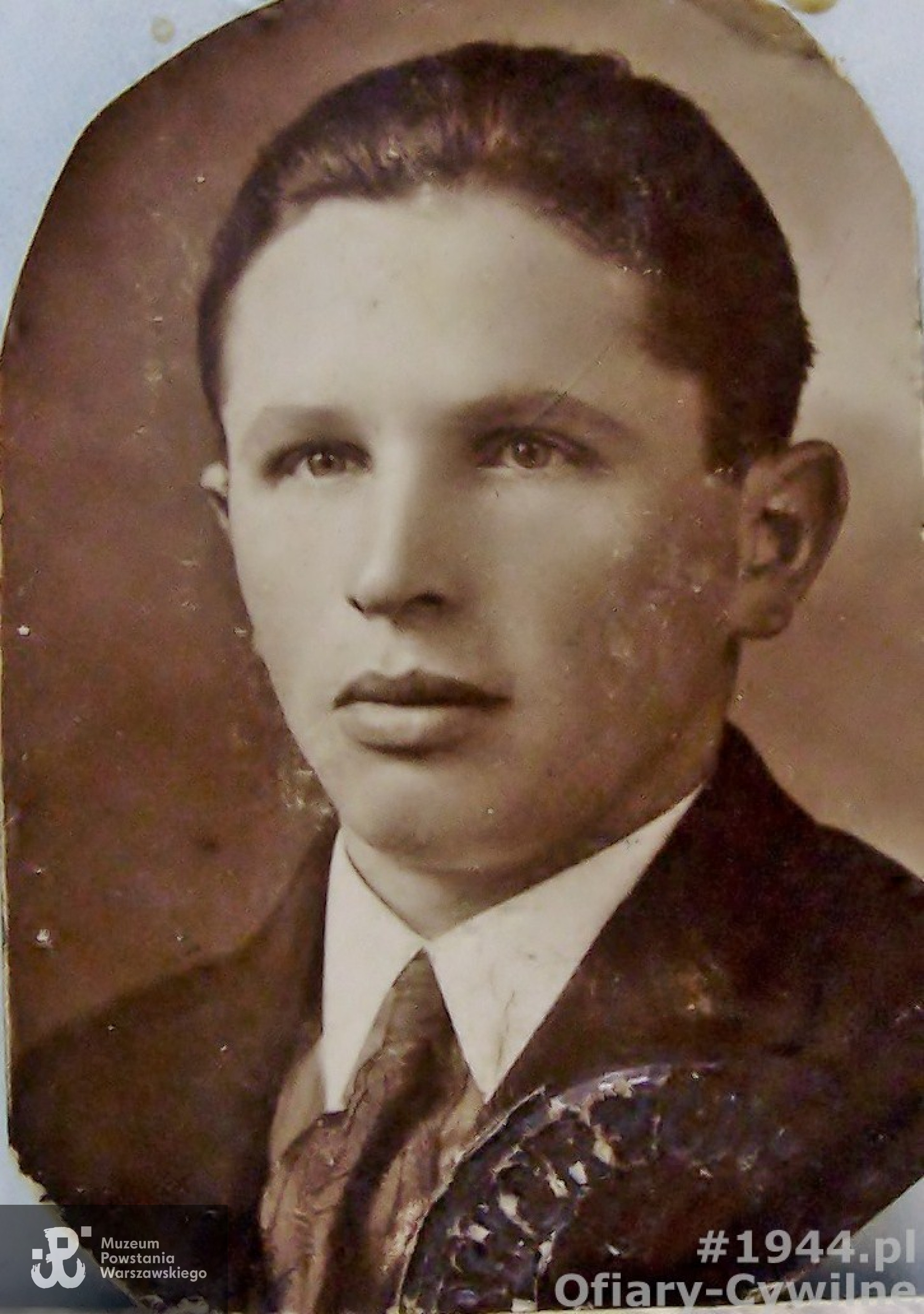 Leon Górski (1907-1944), zdjęcie udostępnił pan Dariusz Osubka