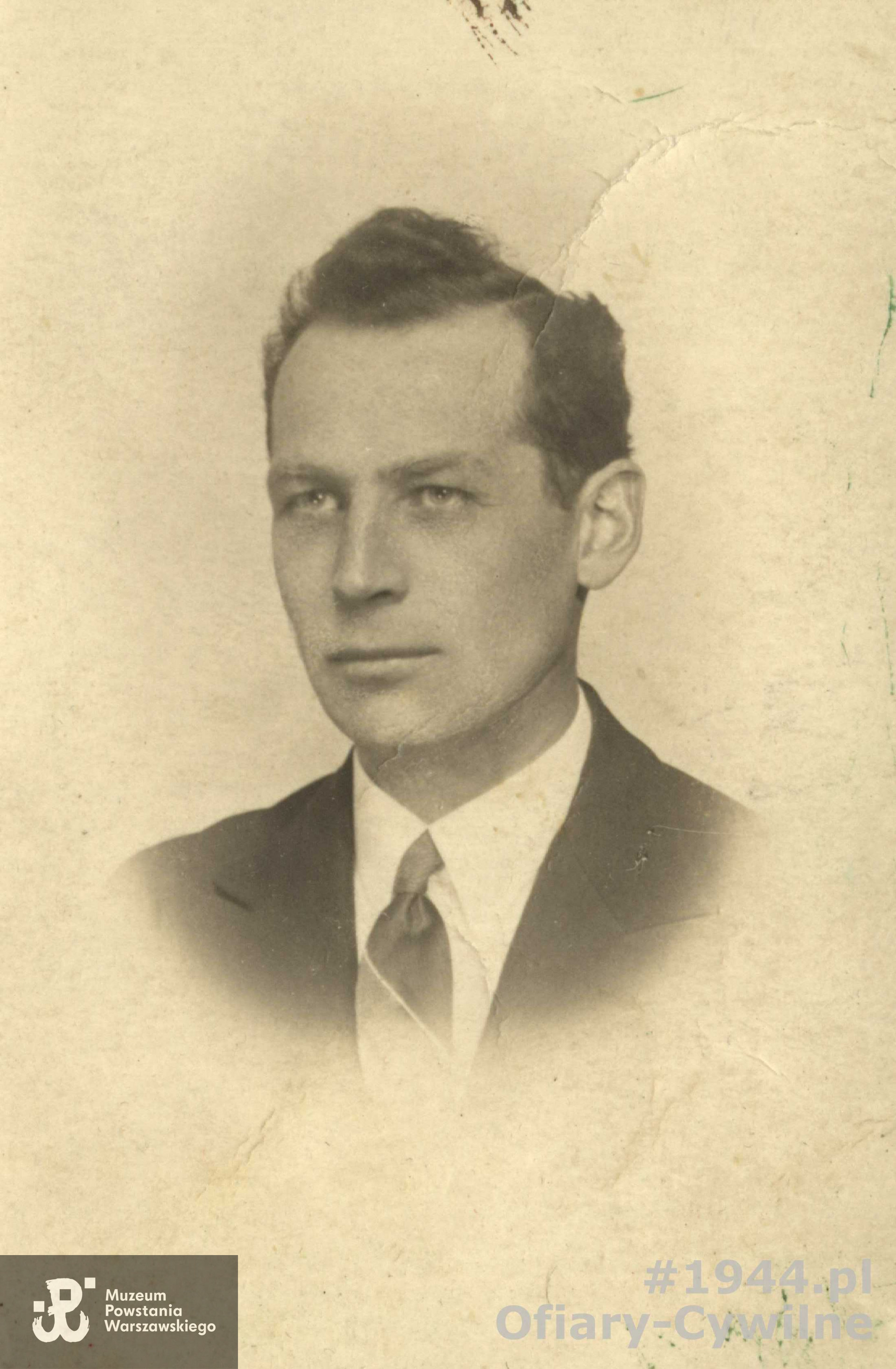 Józef Miszczuk (1909-1944), zdjęcie udostępnił p. Krzysztof Wojciech Fornalski