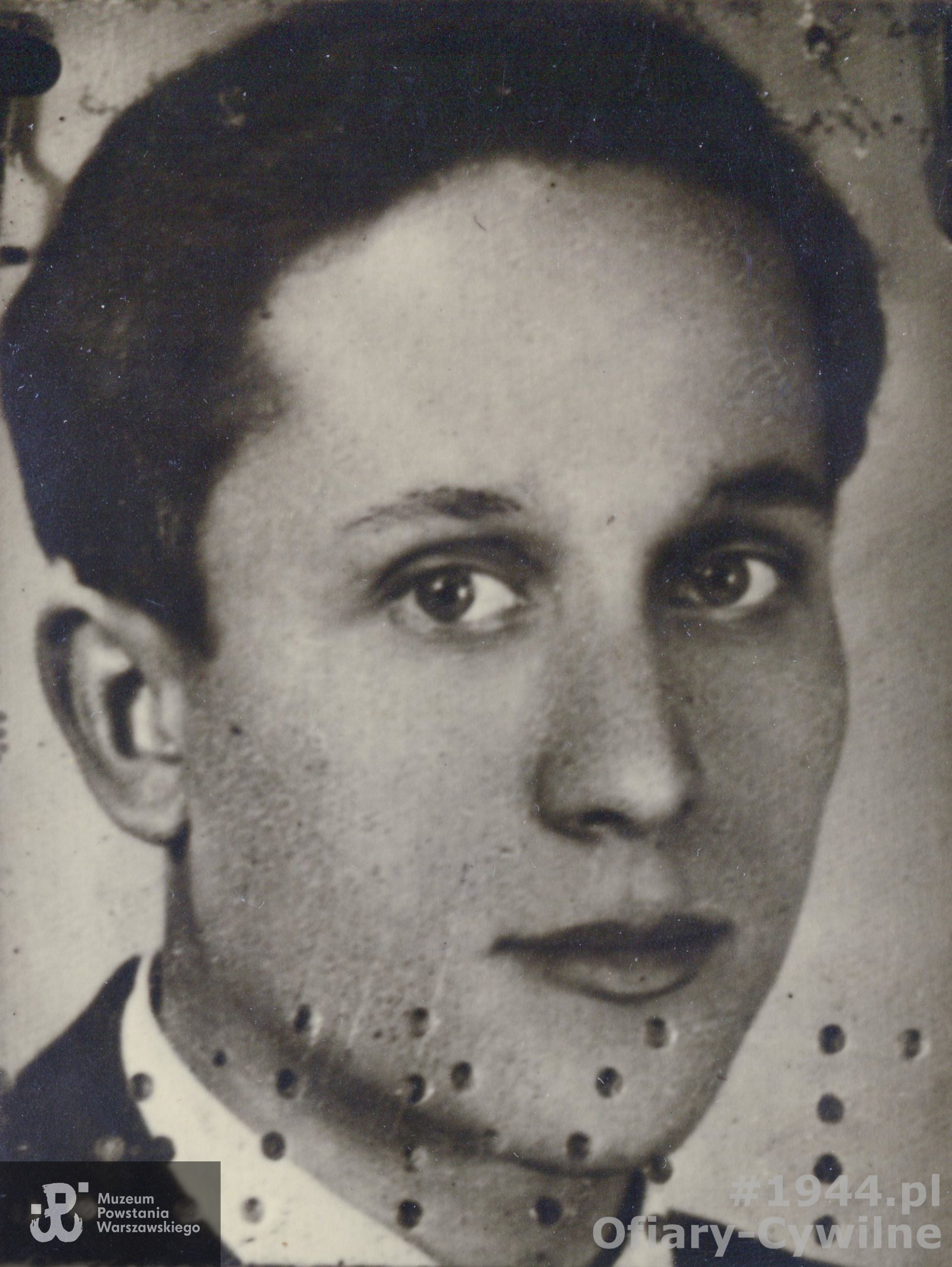 Łukasz Młynarczuk (1917-1944), zdjęcie udostępniła pani Ewa Młynarczuk