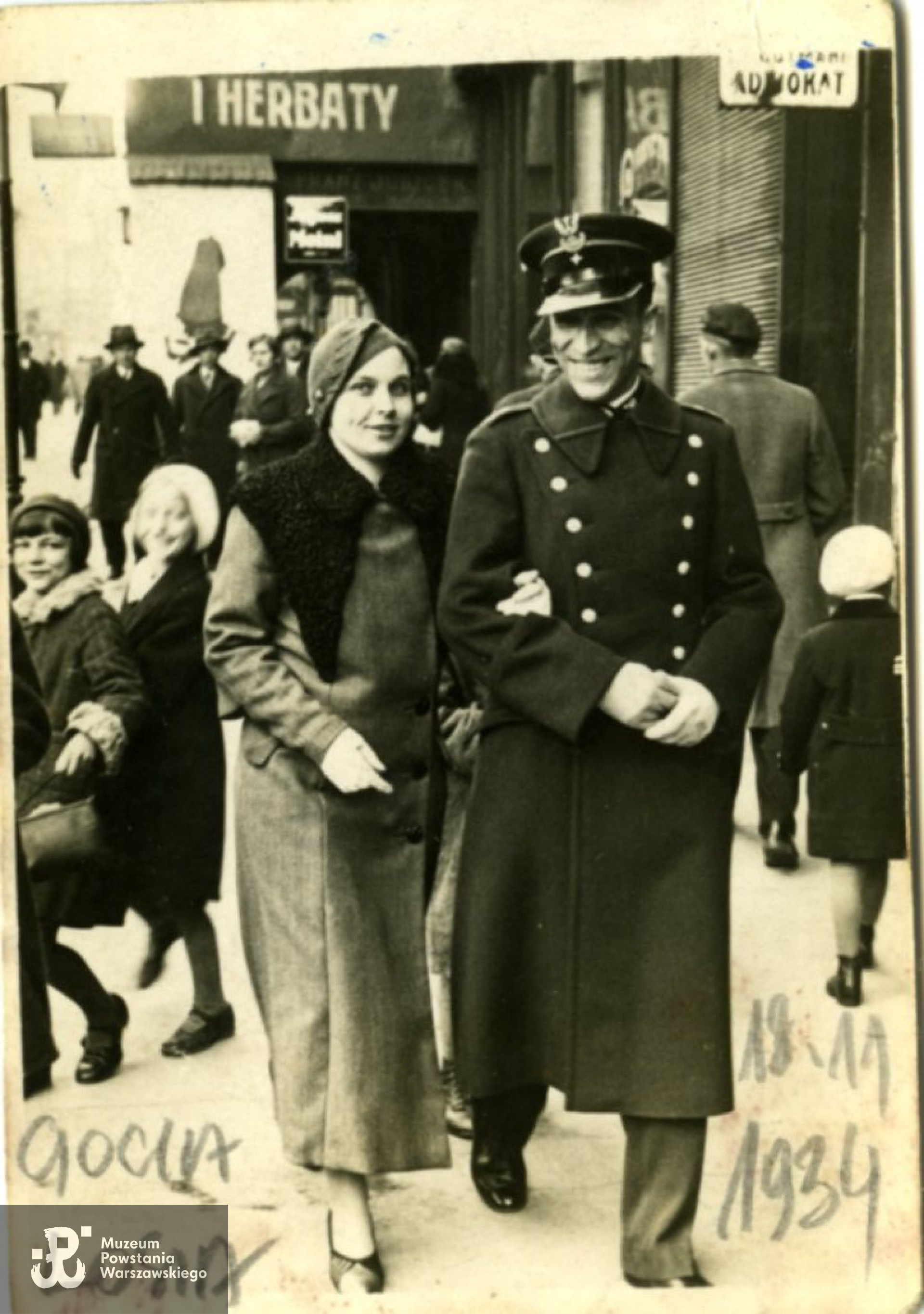 Leokadia i Kazimierz Golanowscy, fotografia ze zbiorów rodzinnych udostępnił Pan Grzegorz Ostrowsk