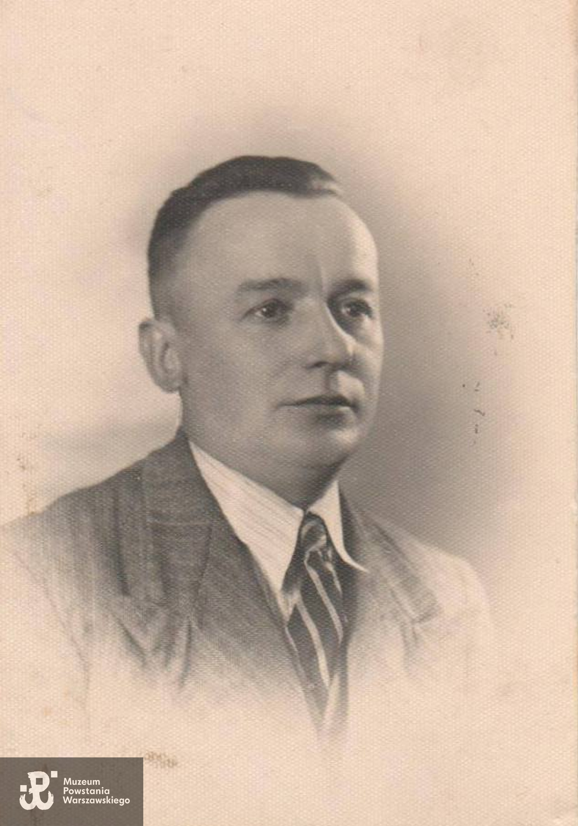 Antoni Horoś (1904-1944), fotografię udostępniłą Pani Beata Styś