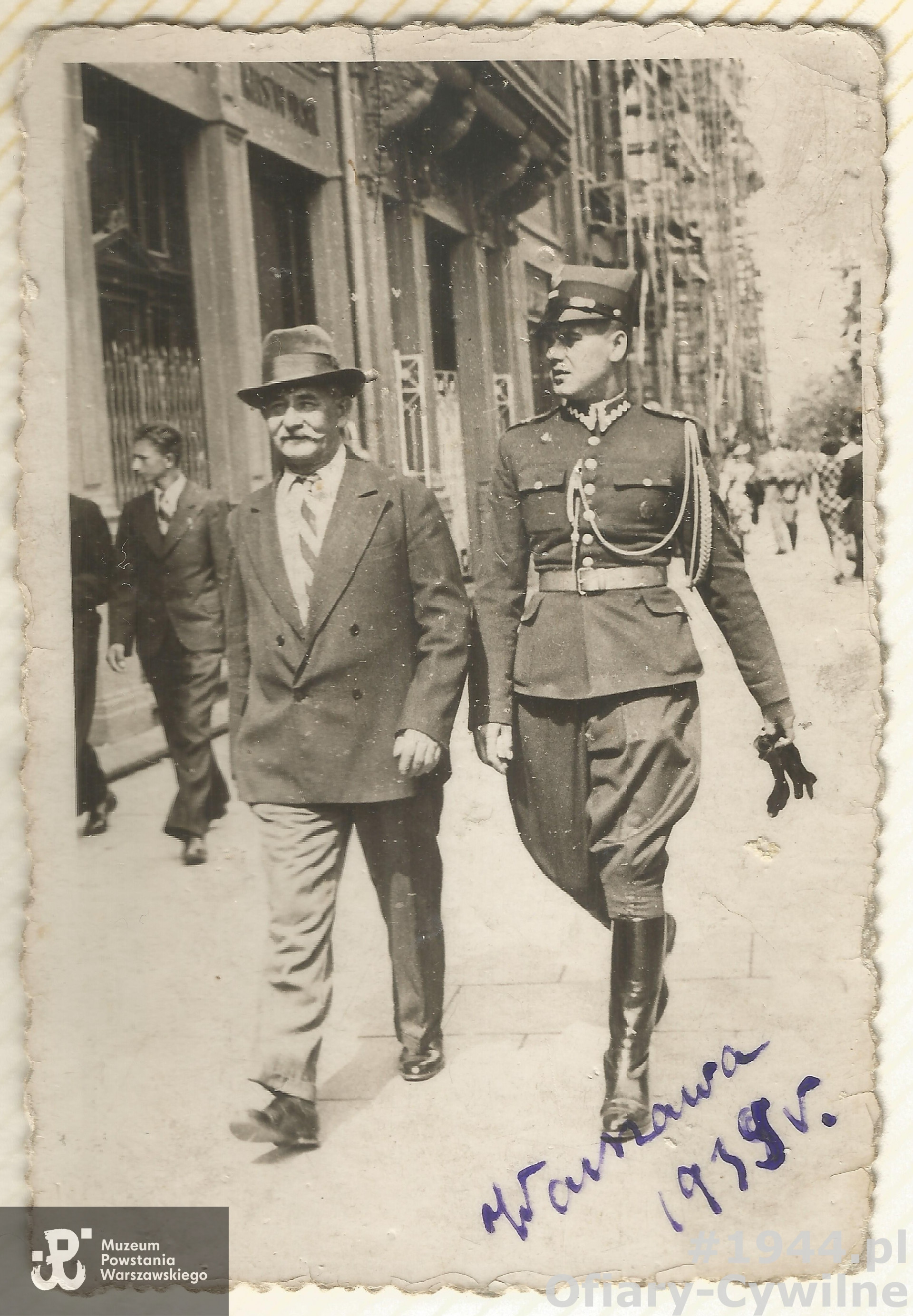 Leopold i Mieczysław Misiurkiewicz, zdjęcie udostępnił p. Łukasz Misiurkiewicz