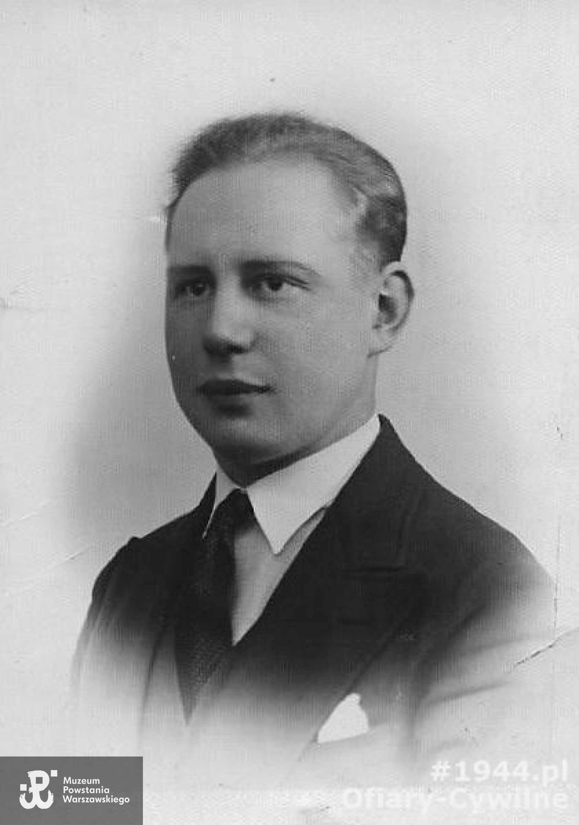 Wacław Kozłowski (1902-1944), zdjęcie udostępnione przez p. Marię Miśkiewicz