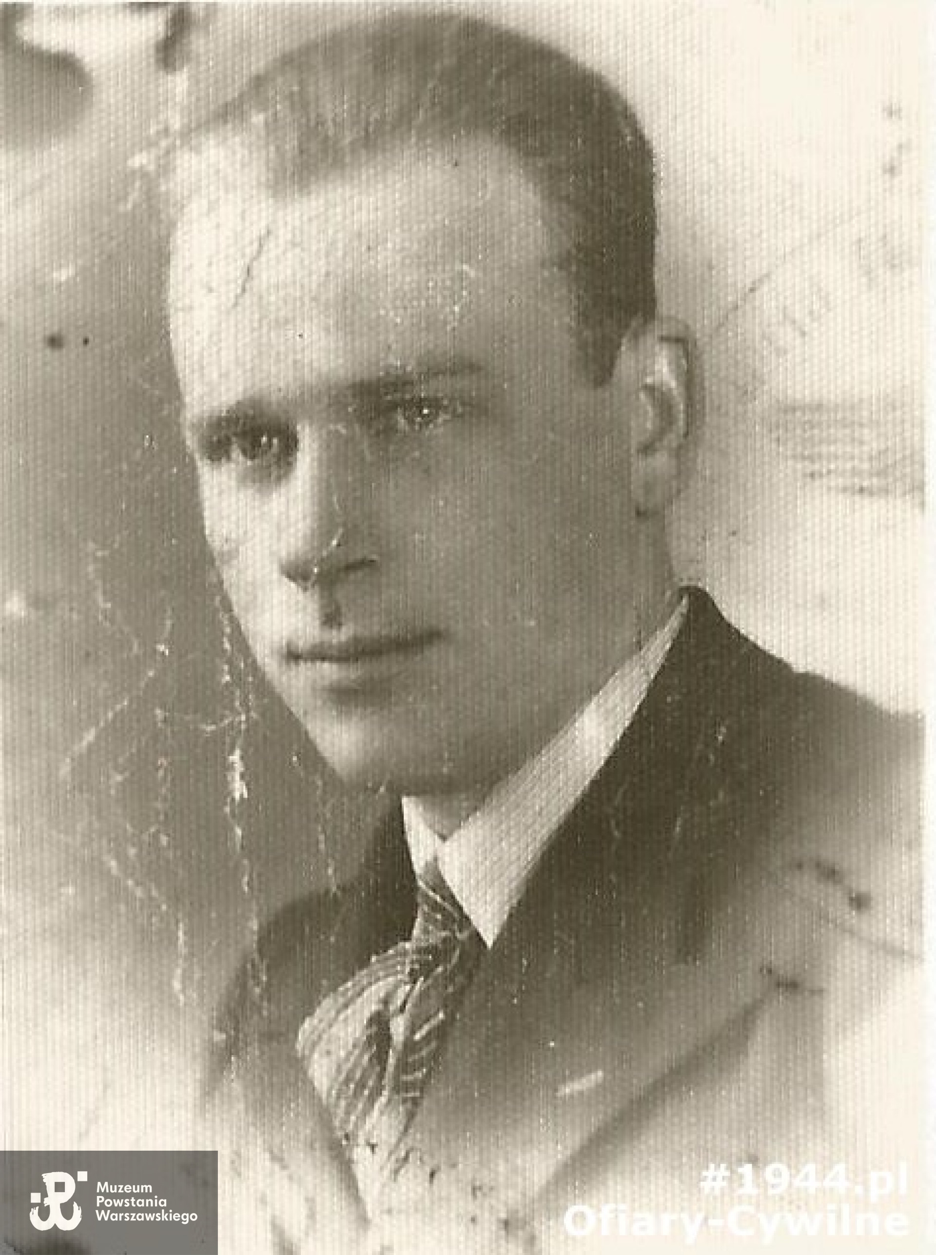 Stefan Sobkiewicz (1907-1944), zdjęcie udostępnił p. Bartosz Maj
