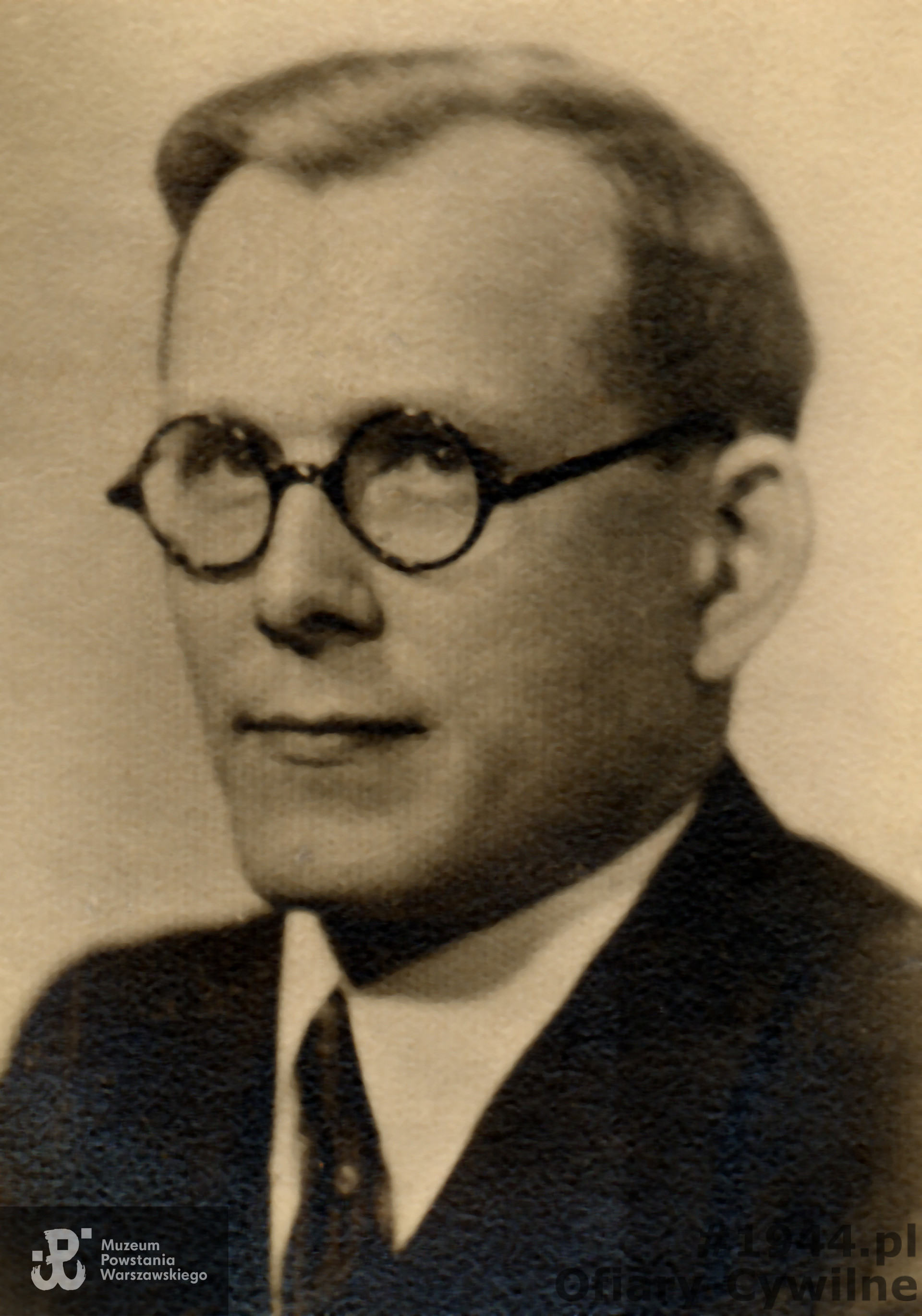Jerzy Krawczyk (1909-1944), zdjęcie udostępnione przez córkę panią Marie Jarymowicz