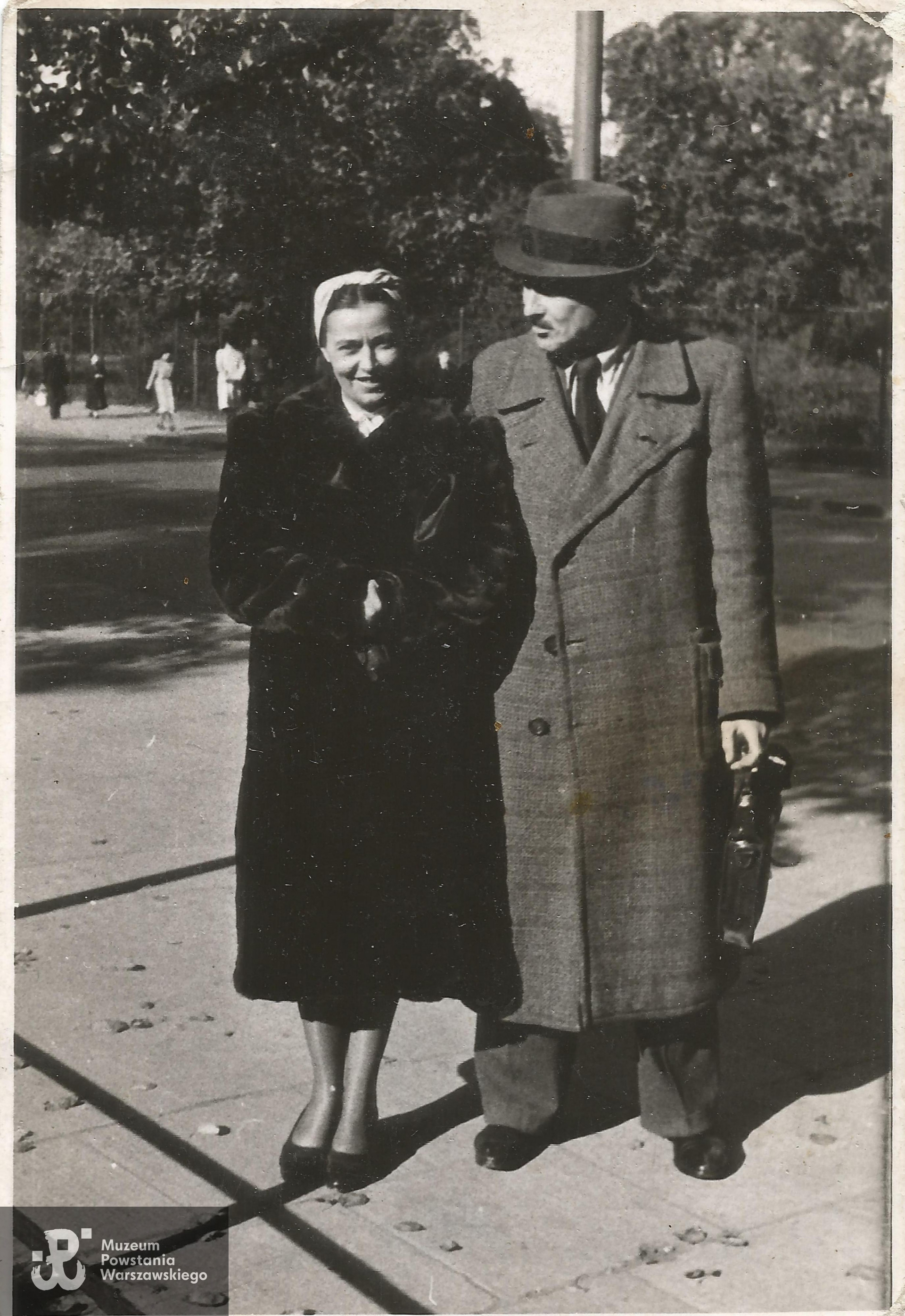 Maria i Franciszek Berankowie, fotografia ze zbiorów rodzinnych udostępniła p. Barbara Cendry