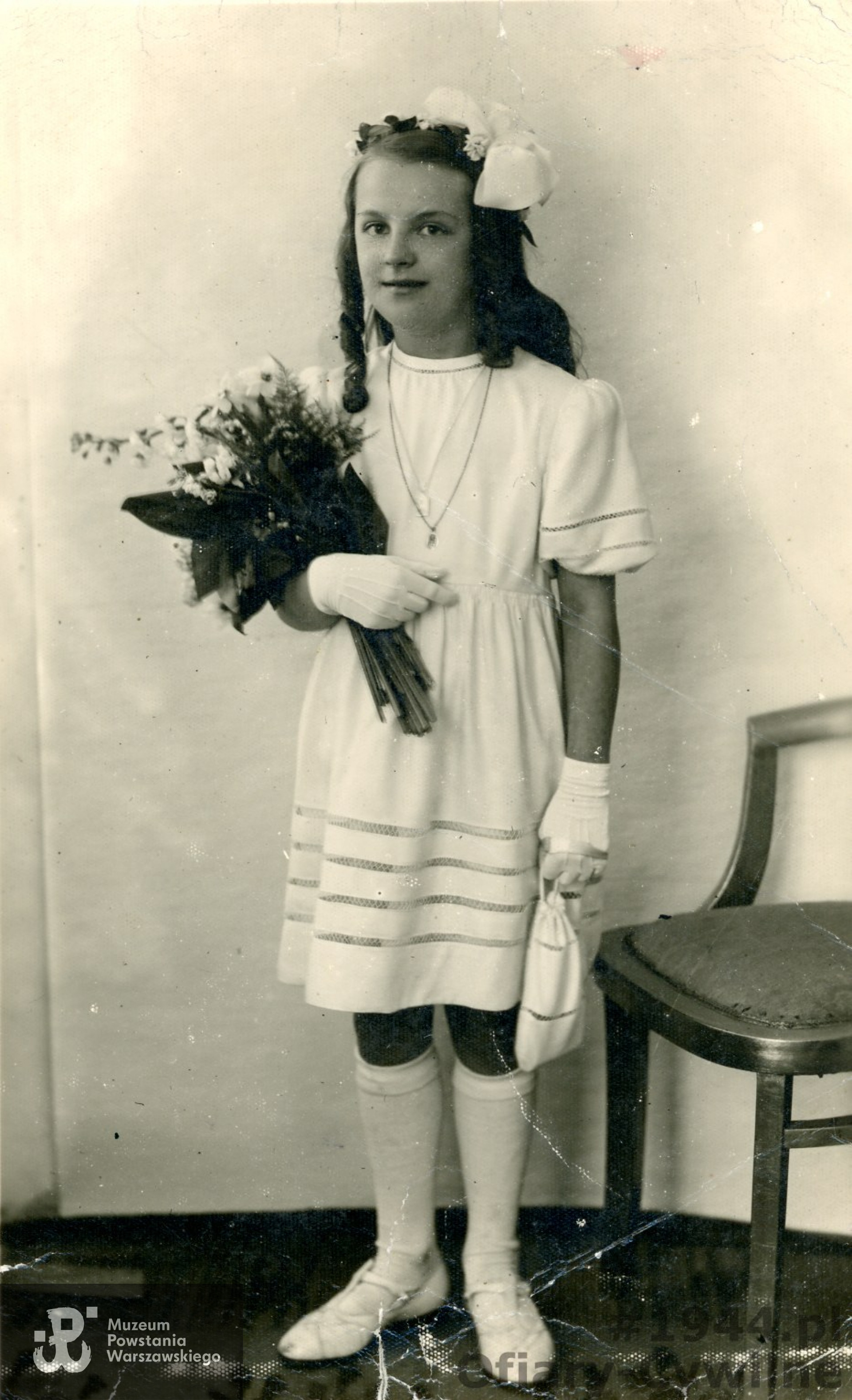 Barbara Kanabus (1932-1944), zdjęcie udostępnione przez panią Alicję Wojtkowską