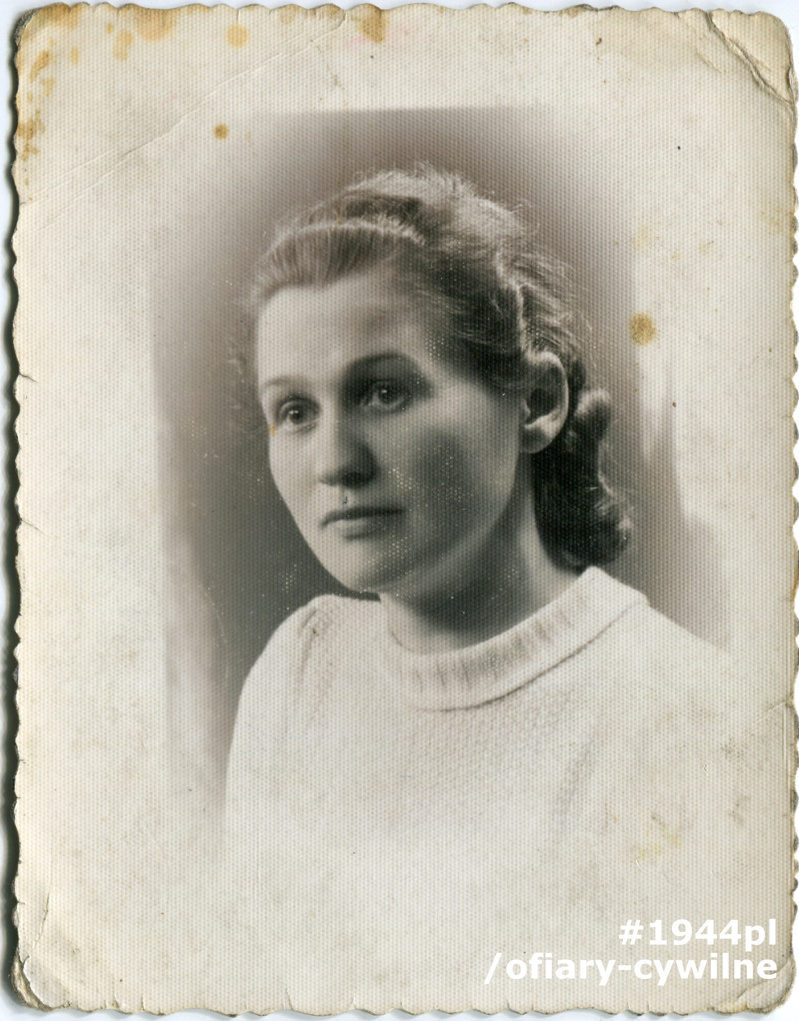 Janina Zembala (1908-1944), fotografię ze zbiorów rodzinnych Pani Barbary Warot