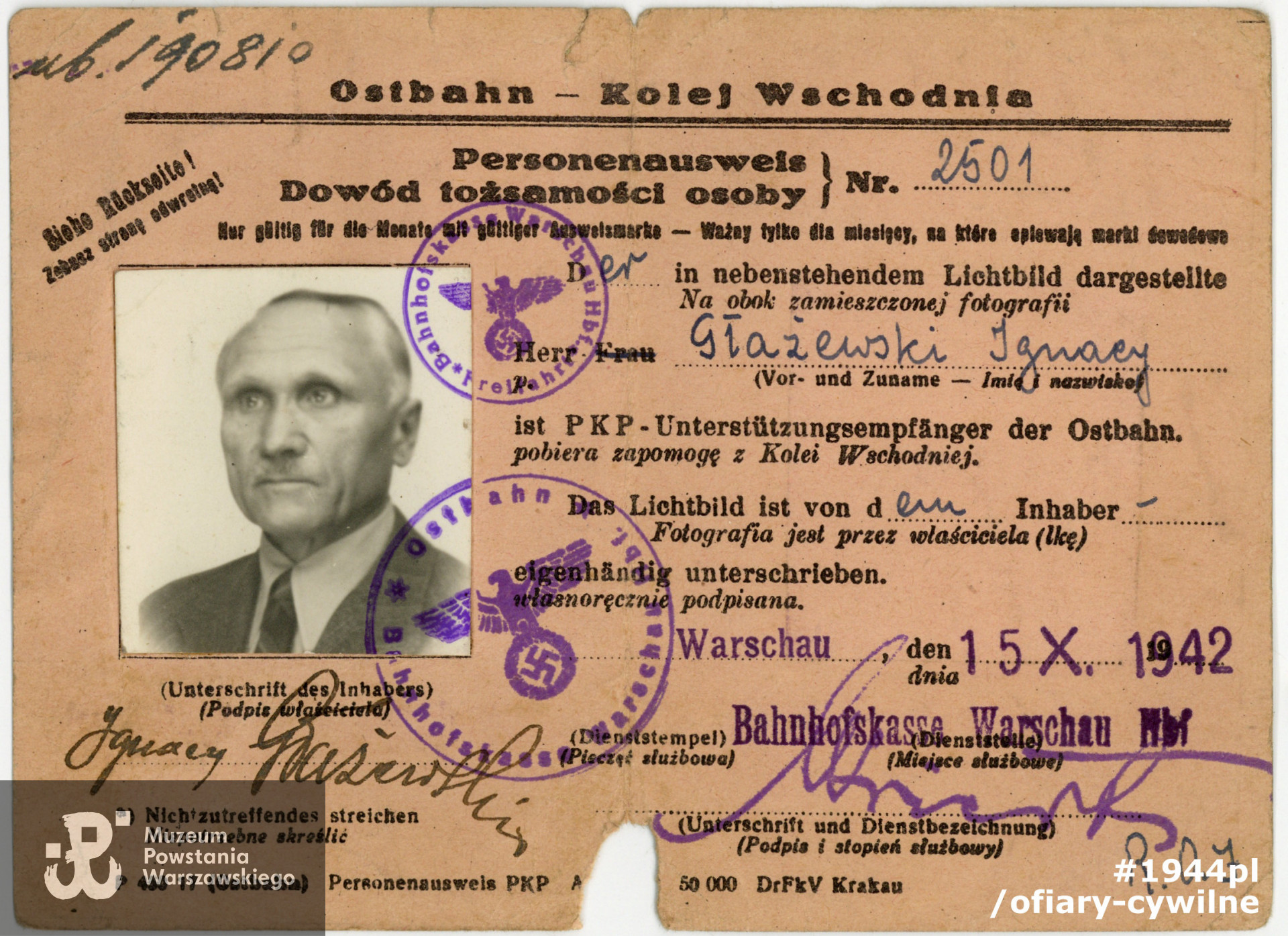 Ze zbiorów wnuka Pana Tadeusza Głażewskiego