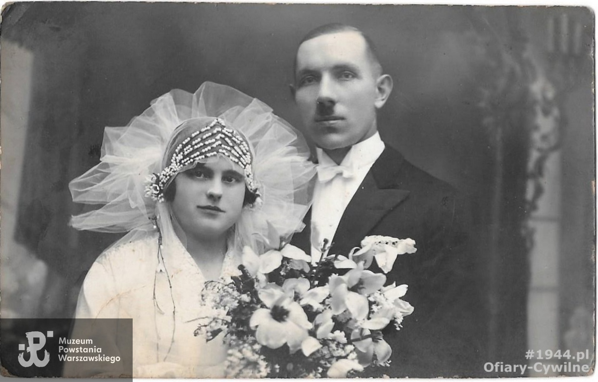 Feliks Wróbel z żoną Władysławą z Michalaków, zdjęcie udostępnił pan Adam Janicki