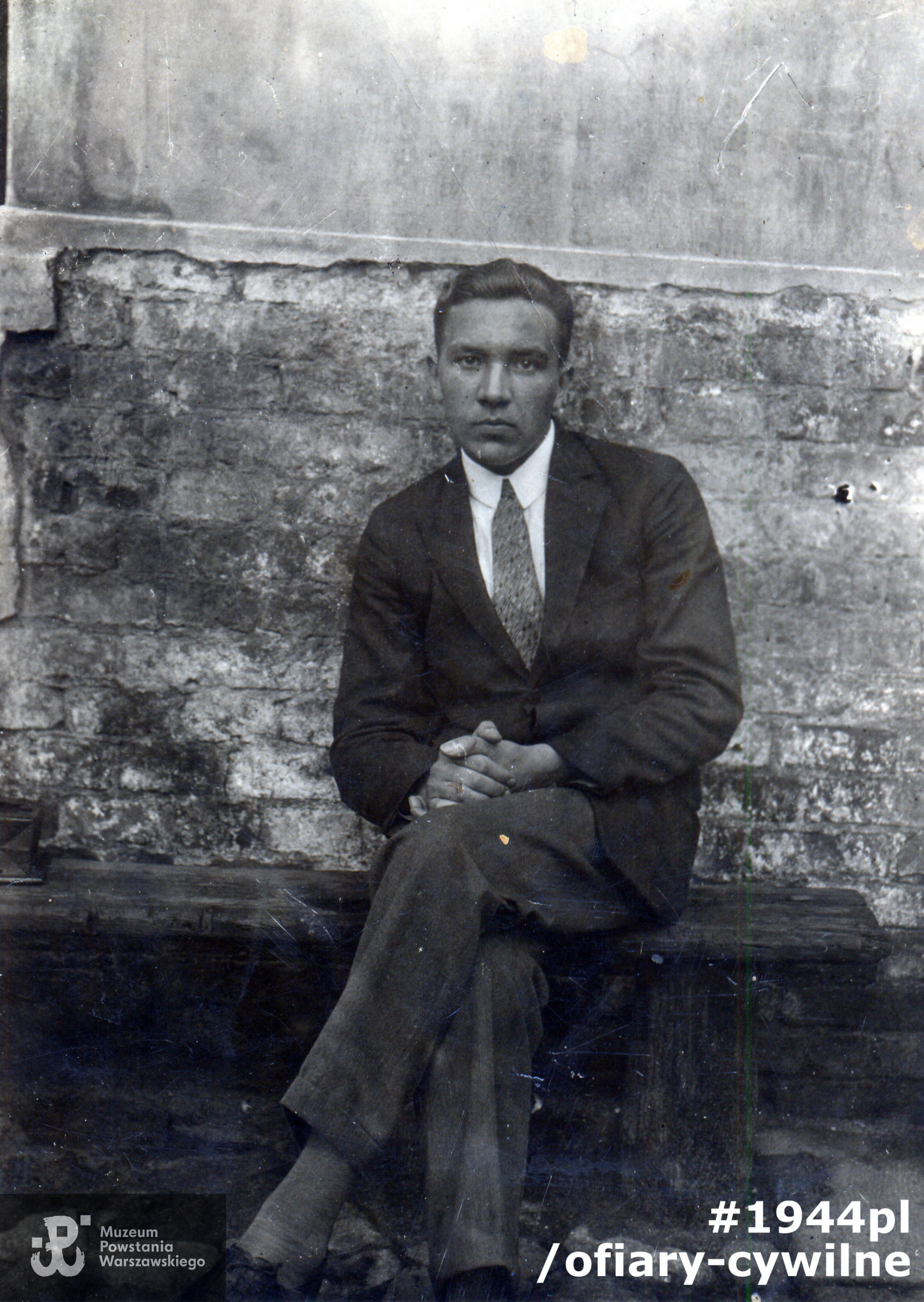 Tadeusz Wincenty Cieślak (1908-1944), fotografia udostępniona przez Pana Rafała Pawlińskiego