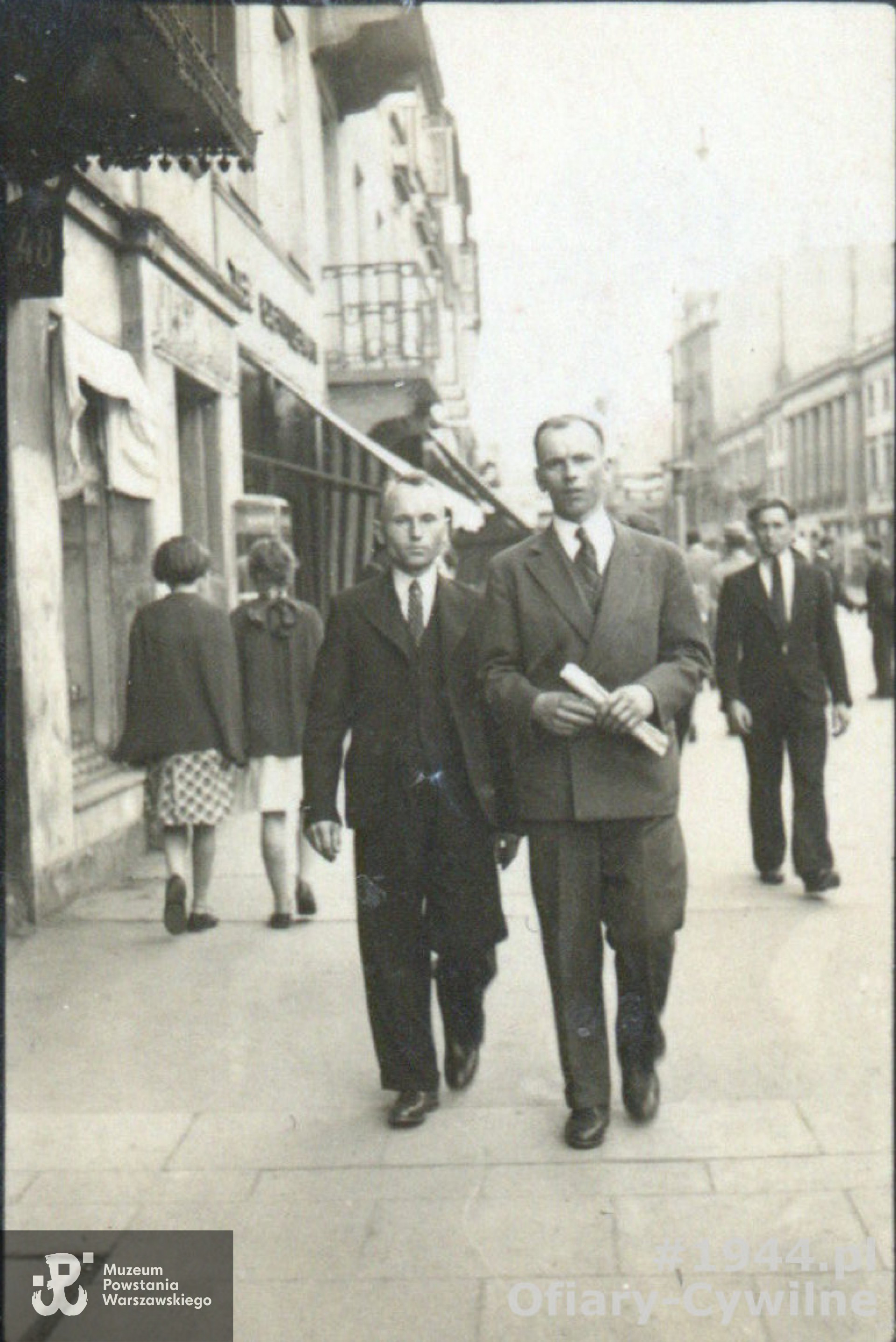 Marian i Stefan Jóźwicki, zdjęcie udostępnione przez siostrzenicę panią Małgorzatę Nowik