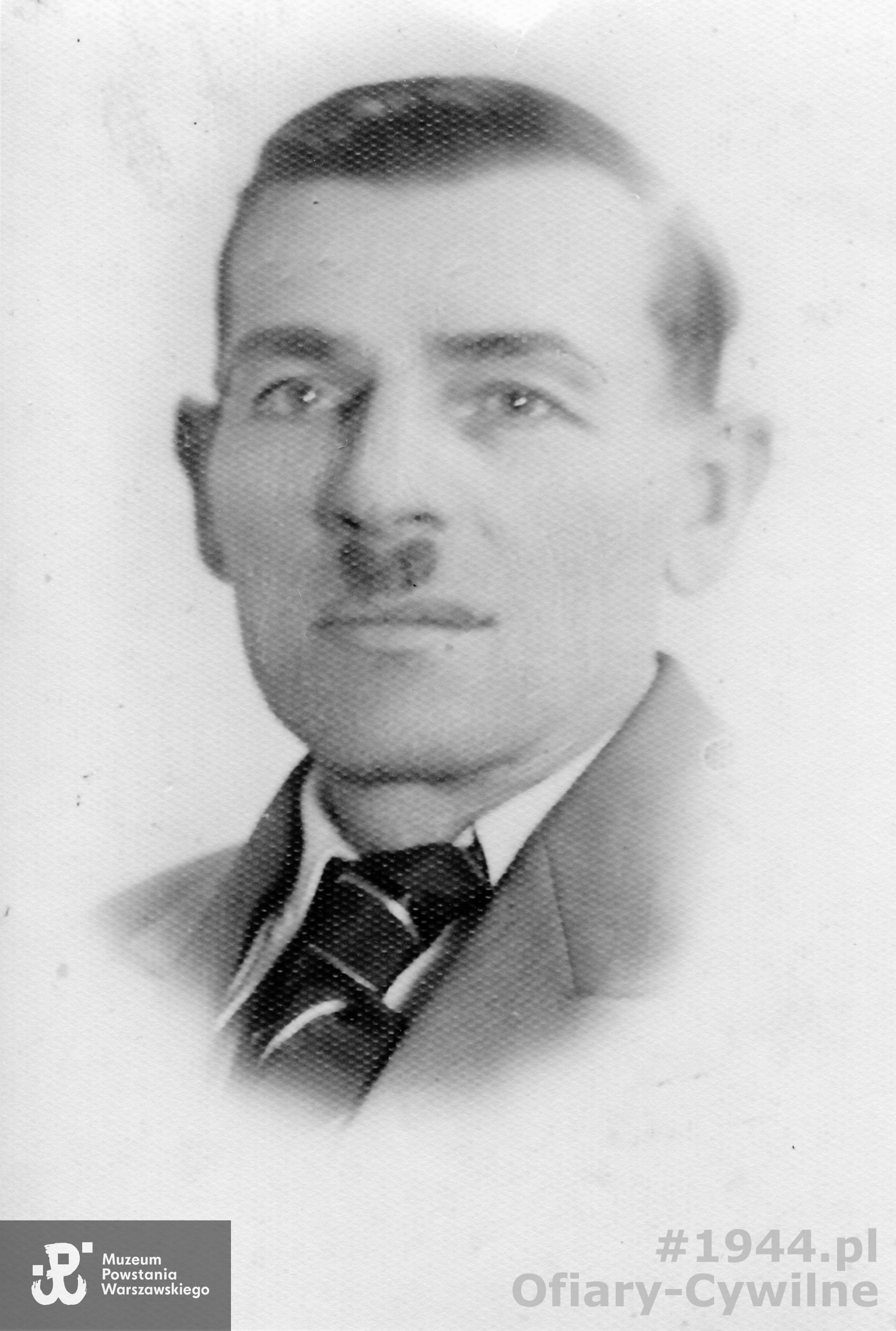 Hieronim Paskudzki (1895-1944), zdjęcie udostępnione przez syna p. Stefana Grodeckiego