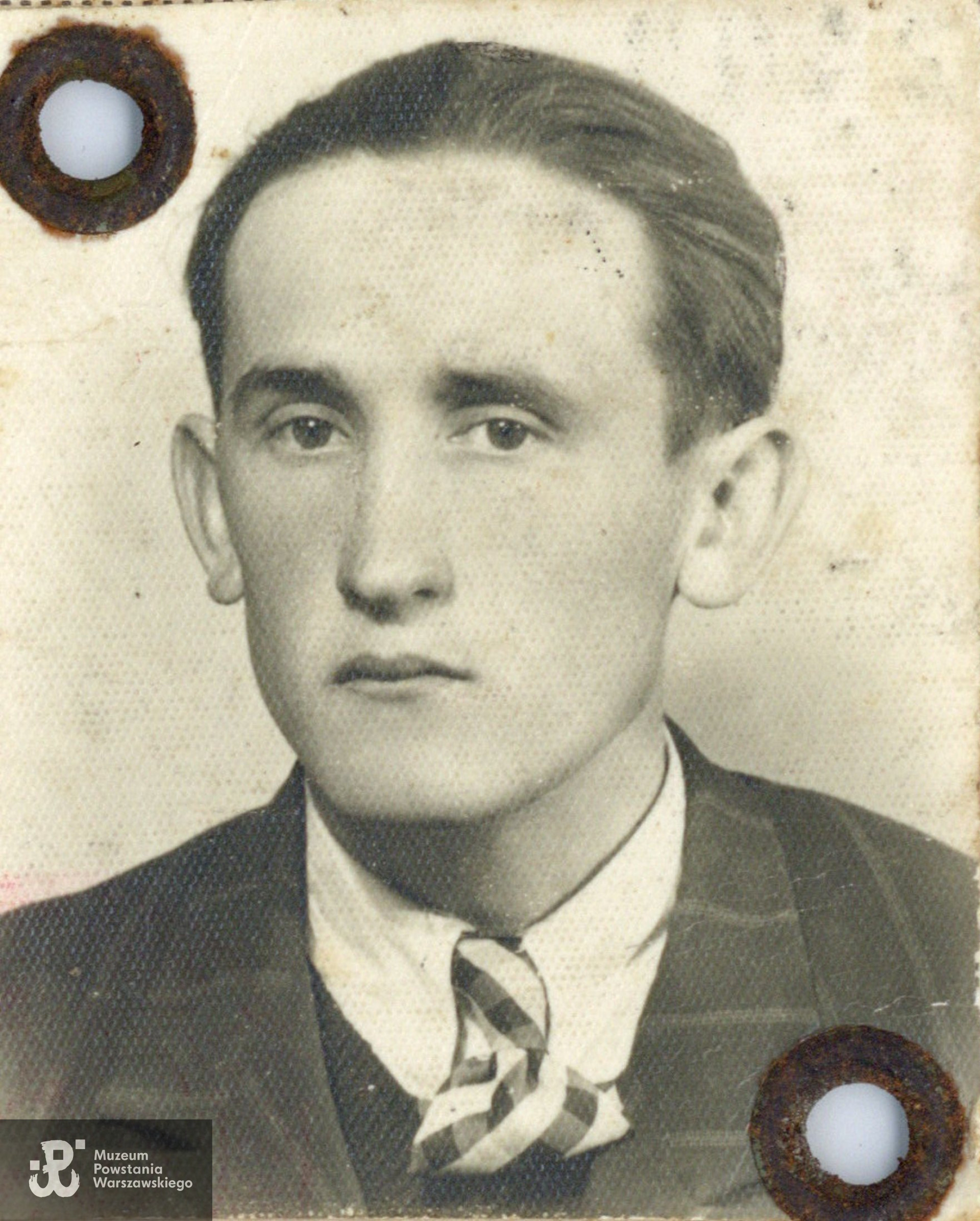Mieczysław Piwnicki, fotografia z przedwojennego dowodu osobistego