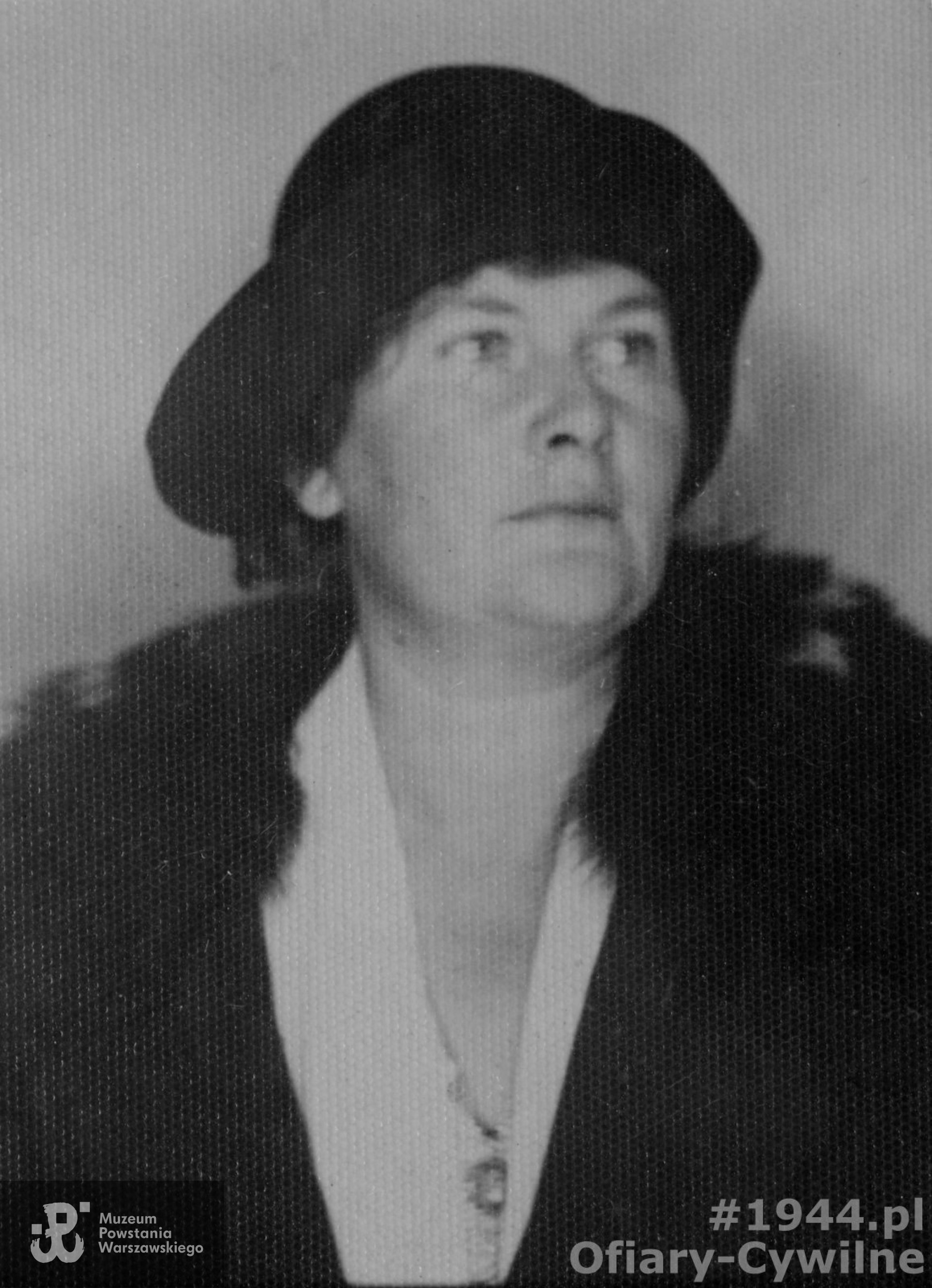 Irena Anioł (1892-1944), zdjęcie ze zbiorów rodzinnych