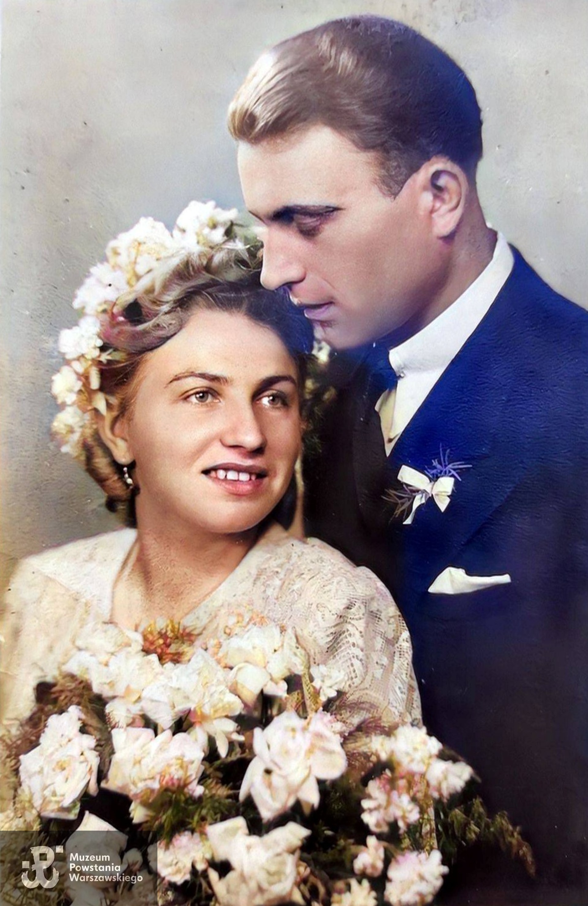 Szczepan i Eugenia Róziewczowie, fotografię udostępnił p. Marek Róziewicz