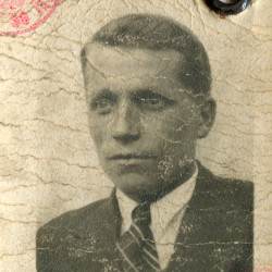 Jan Cieplik (1907-1944), zdjęcie udostępnione przez syna p. Antoniego Cieplika