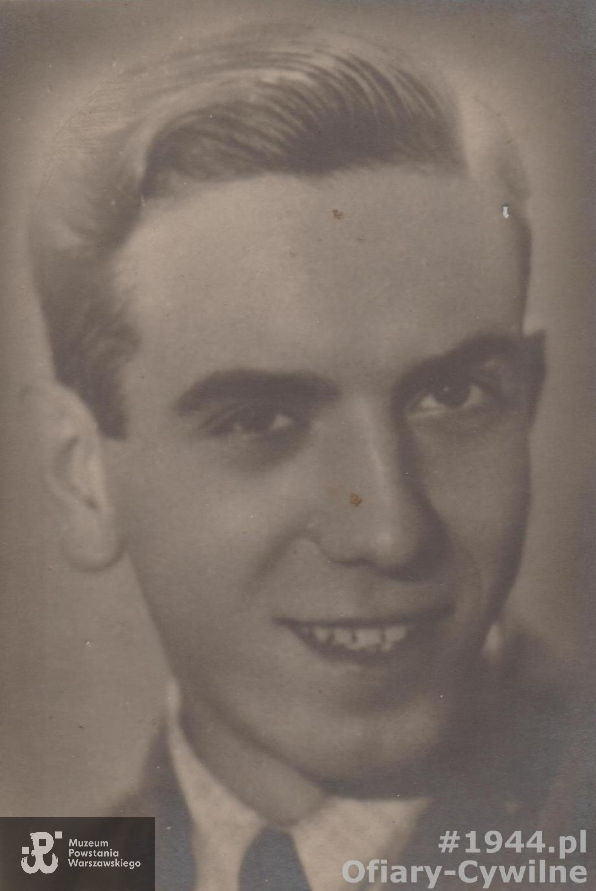 Stanisław Teofil Bolejko (1922-1944), zdjęcie udostępnił p. Kamil Nowak