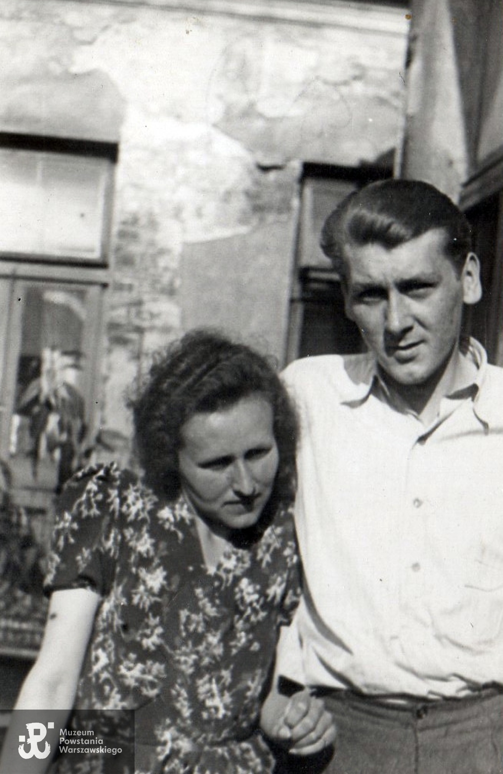 Lucyna i Maciej Rudcy, fotografia wykonana ok. 1943 r. udostępnił p. Andrzej Rutkowski