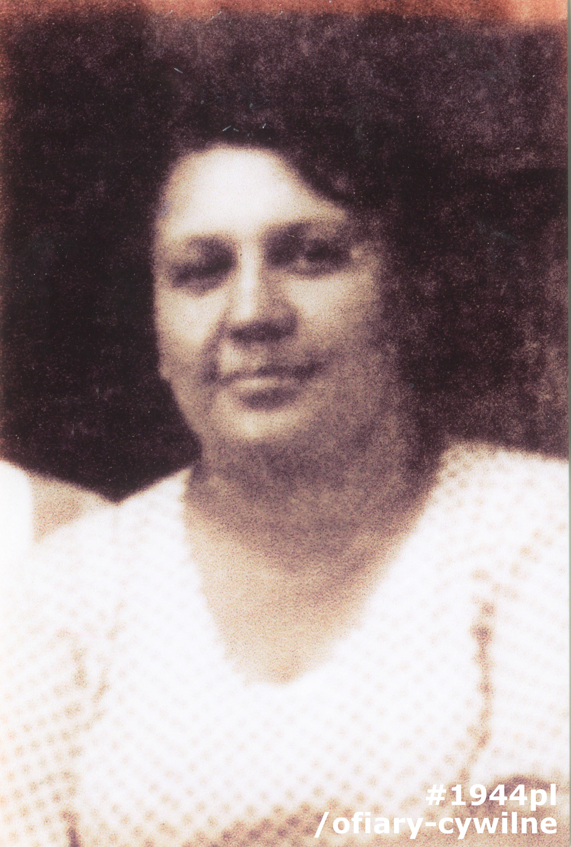 Helena Łucja Waszkiewicz (1901-1944), fotografię udostępniła córka Pani Wanda Teresa Chmielewska