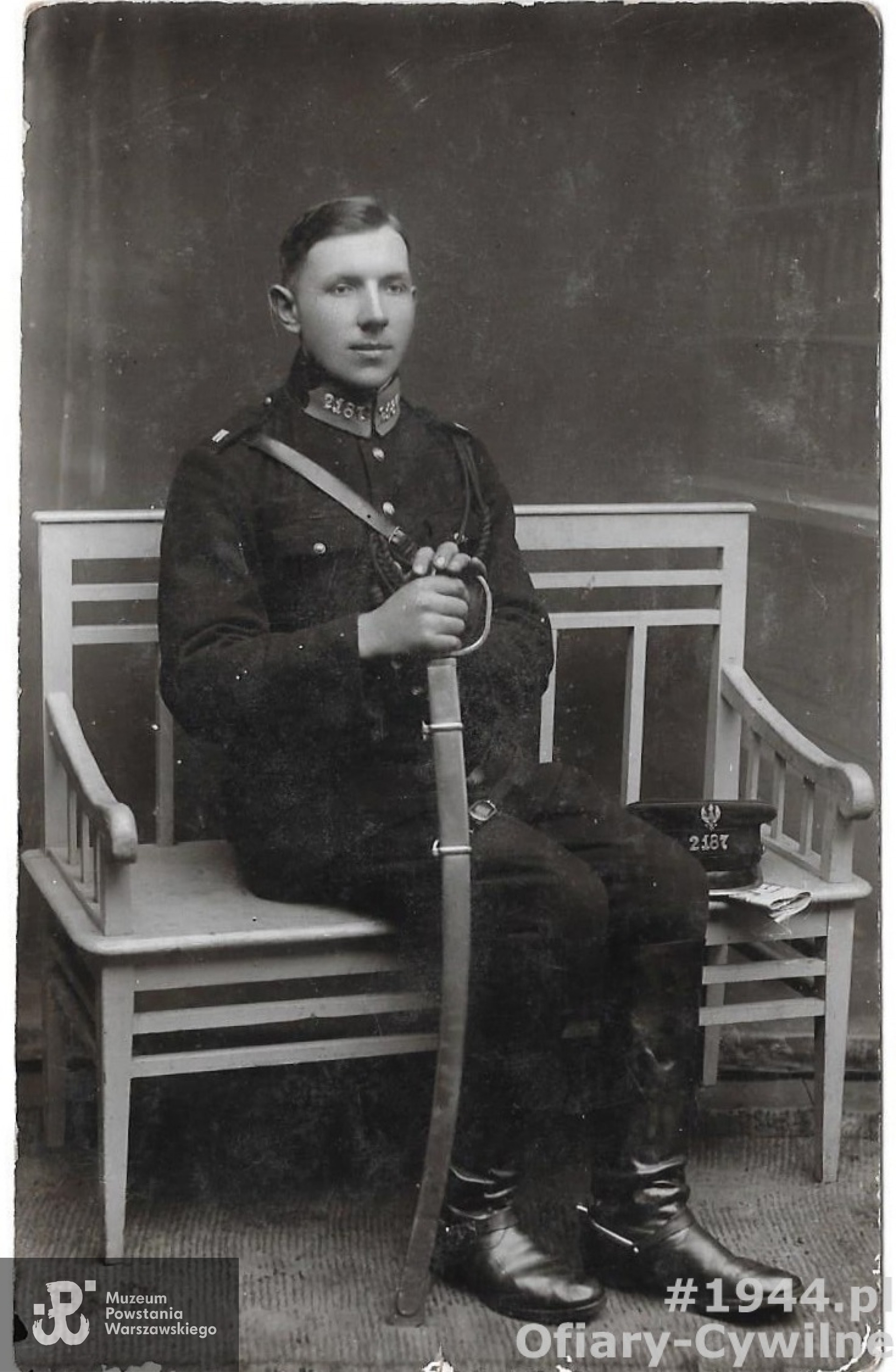 Feliks Wróbel (1902-1944), zdjęcie udostępnił pan Adam Janicki