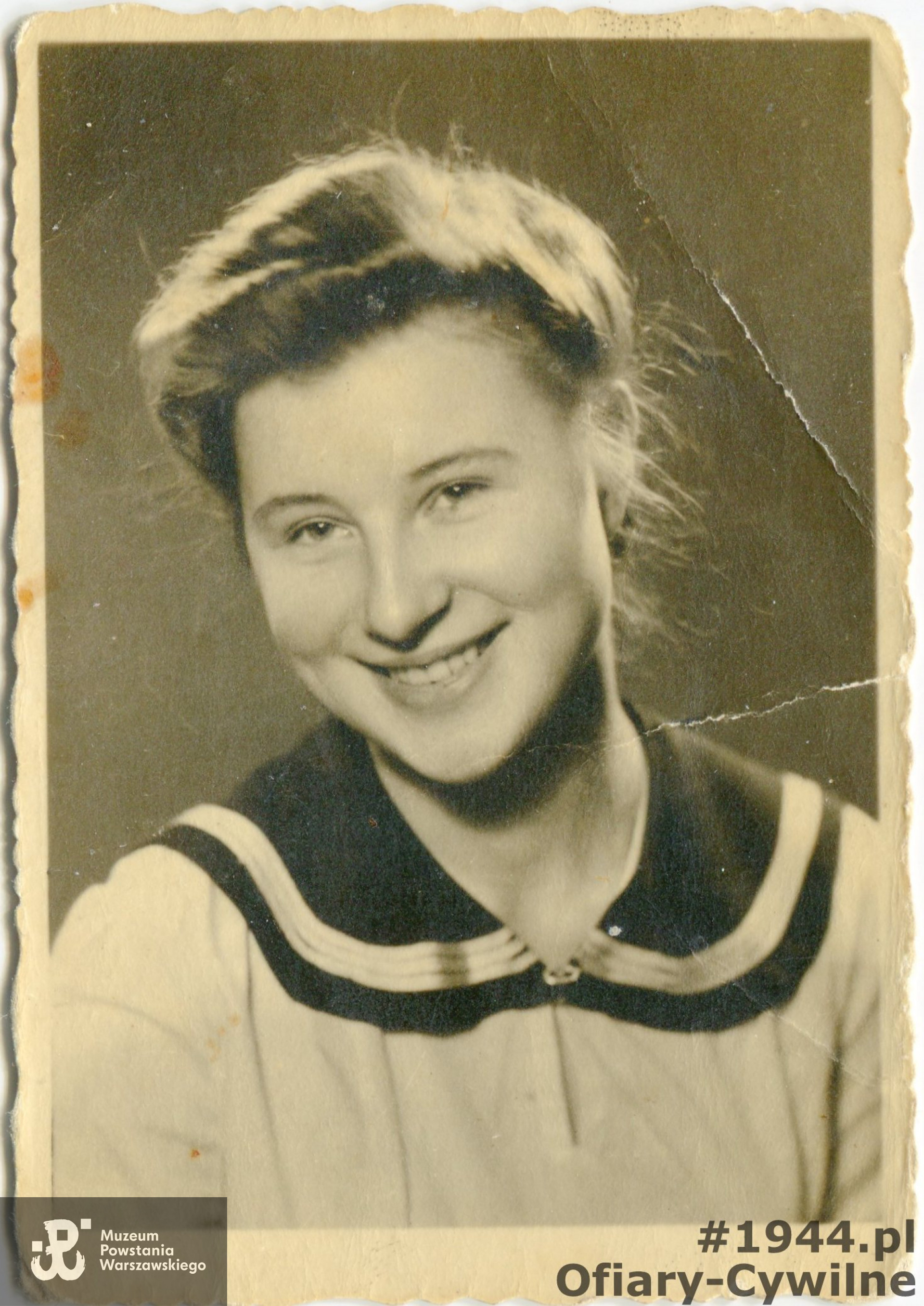 Halina Bojenko (1928-1944), zdjęcie ze zbiorów pani Marioli Kudrycz